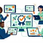 Ilustración de juegos educativos recomendados para el aula, incluyendo materiales lúdicos y recursos didácticos diseñados para apoyar el aprendizaje